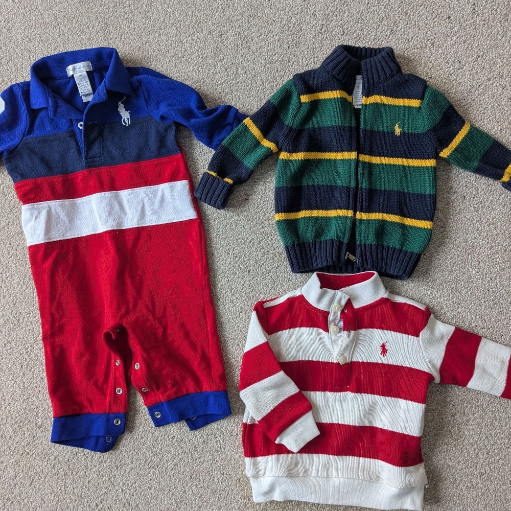 Ralph Lauren 6-9mo Baby Lot